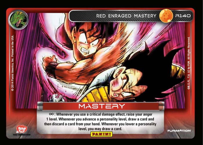Red Enraged Mastery